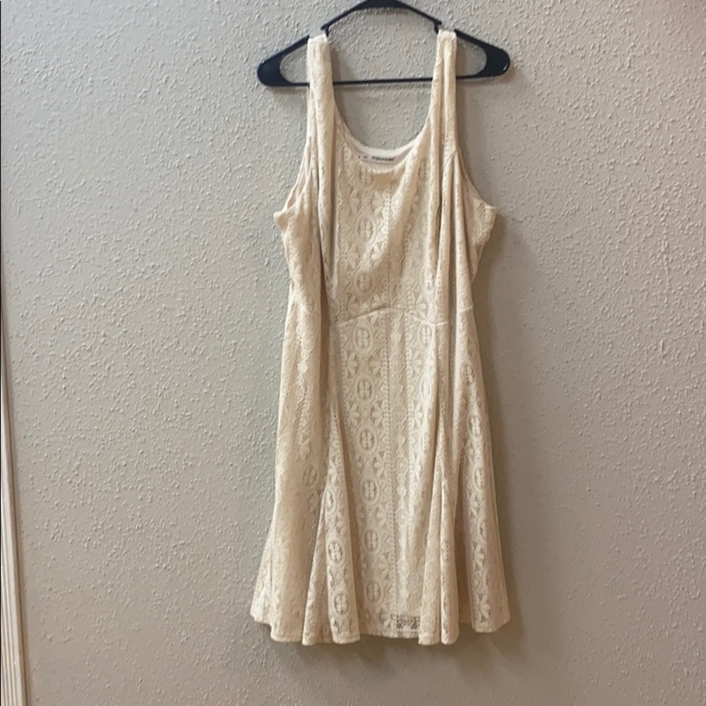 Cream summer dress